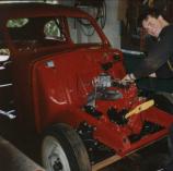 Pelle när motorn monteras